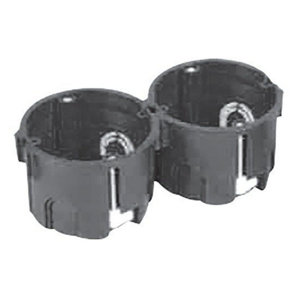 MUTLUSAN GEÇMELİ ALÇIPAN KASA (SİYAH)