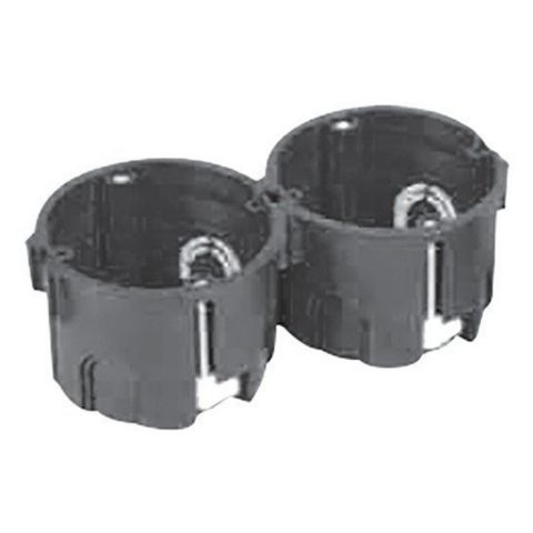 MUTLUSAN GEÇMELİ ALÇIPAN KASA (SİYAH)