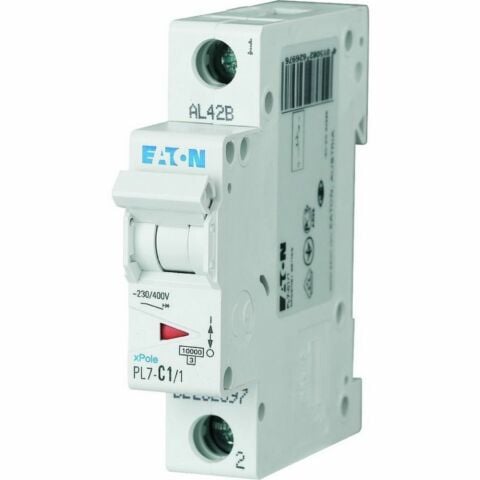 EATON PL7-B1/1 MİNYATÜR DEVRE KESİCİ - 10KA - B EĞRİSİ - 1X1A