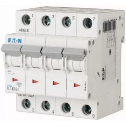 EATON PL7-C20/4 MİNYATÜR DEVRE KESİCİ - 10KA - C EĞRİSİ - 4X20A