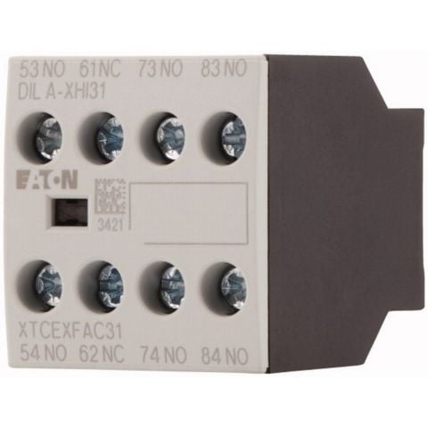 EATON DILA-XHI31 KONTAKTÖR AKSESUARI: YARDIMCI KONTAK 3NA+1NK (DILA, DILM7-38 İÇİN)