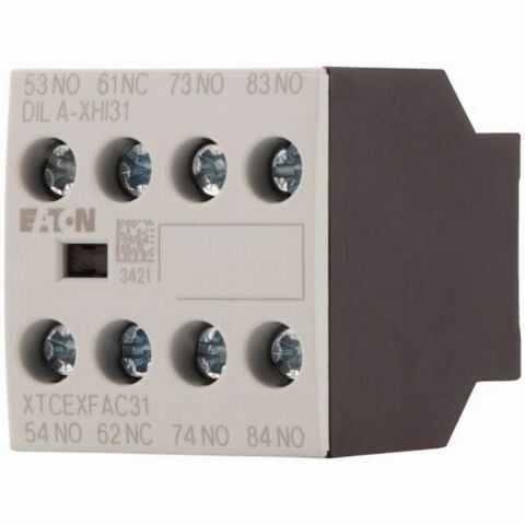 EATON DILA-XHI31 KONTAKTÖR AKSESUARI: YARDIMCI KONTAK 3NA+1NK (DILA, DILM7-38 İÇİN)