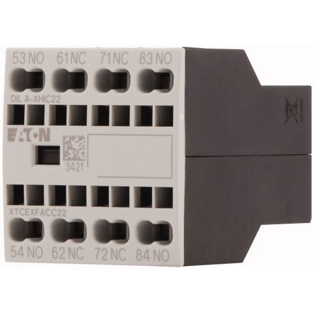 EATON DILA-XHIC22 KONTAKTÖR AKSESUARI: YARDIMCI KONTAK 2NA+2NK (DILA, DILM7-38 İÇİN)