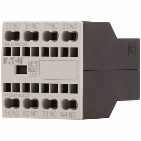 EATON DILA-XHIC22 KONTAKTÖR AKSESUARI: YARDIMCI KONTAK 2NA+2NK (DILA, DILM7-38 İÇİN)