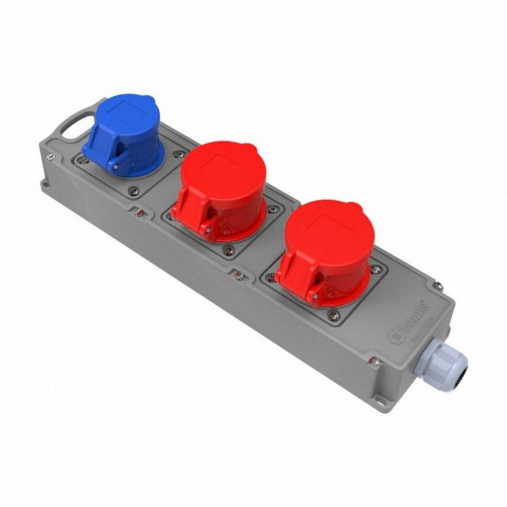 BEMİS CEE NORM IP44 5-16A 2AD.3-16A1AD GRUPPRİZ