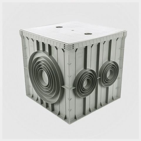ÇETİNKAYA 55X55X50 YERALTI BUATI KAPAKLI