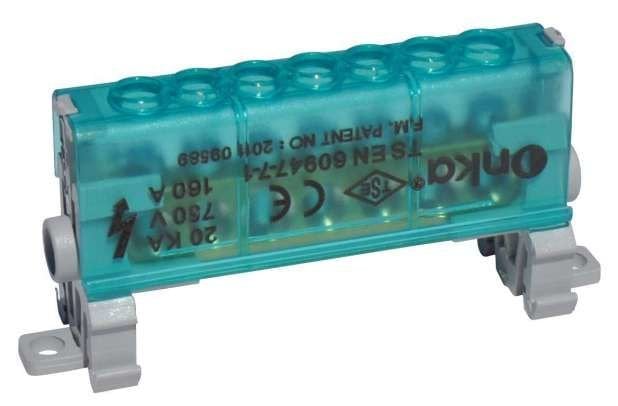 ONKA 7X12MM² 2/5 TEK KUTUPLU KAPAKLI DAĞITICI ÜNİTE ONKA-2071