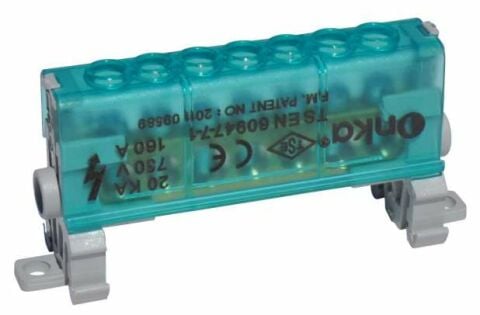ONKA 7X12MM² 2/5 TEK KUTUPLU KAPAKLI DAĞITICI ÜNİTE ONKA-2071