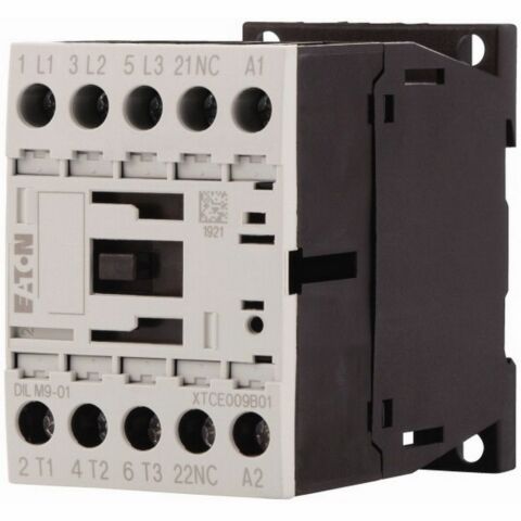 EATON DILM9-01(110V50HZ,120V60HZ) GÜÇ KONTAKTÖRÜ (AC BOBİN) 9A 1NK