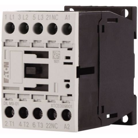 EATON DILM9-01(24V50/60HZ) GÜÇ KONTAKTÖRÜ (AC BOBİN) 9A 1NK