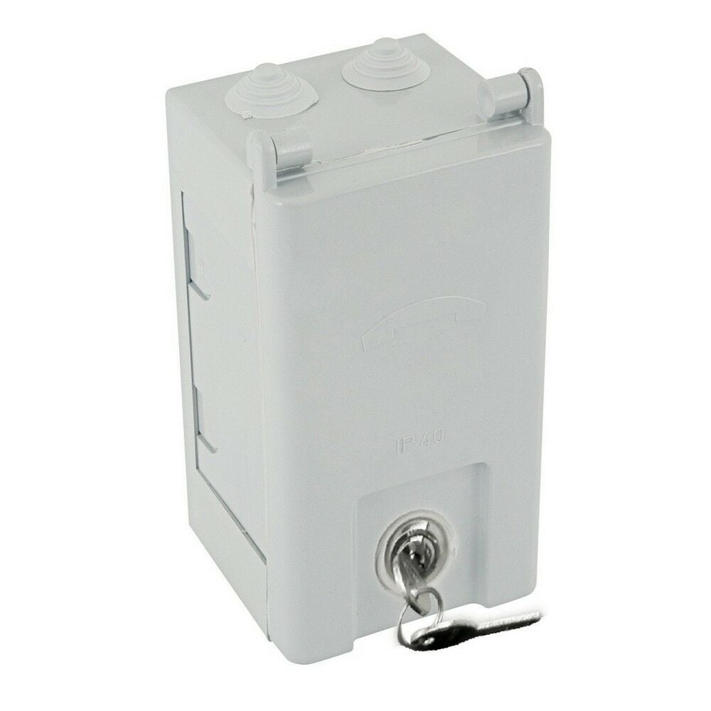 MUTLUSAN TELEFON DAĞITIM KUTUSU (10-20)BOŞ(KİLİTLİ)