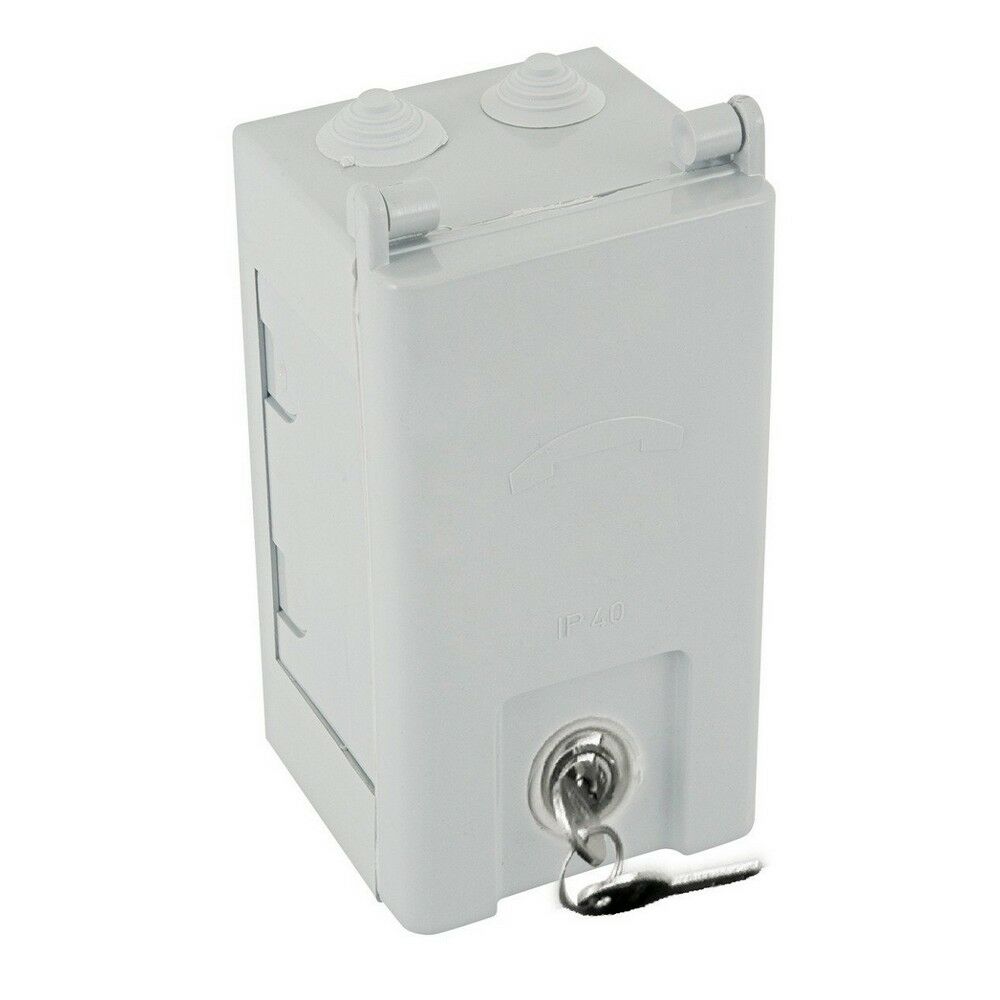 MUTLUSAN TELEFON DAĞITIM KUTUSU (10-20)BOŞ(KİLİTLİ)