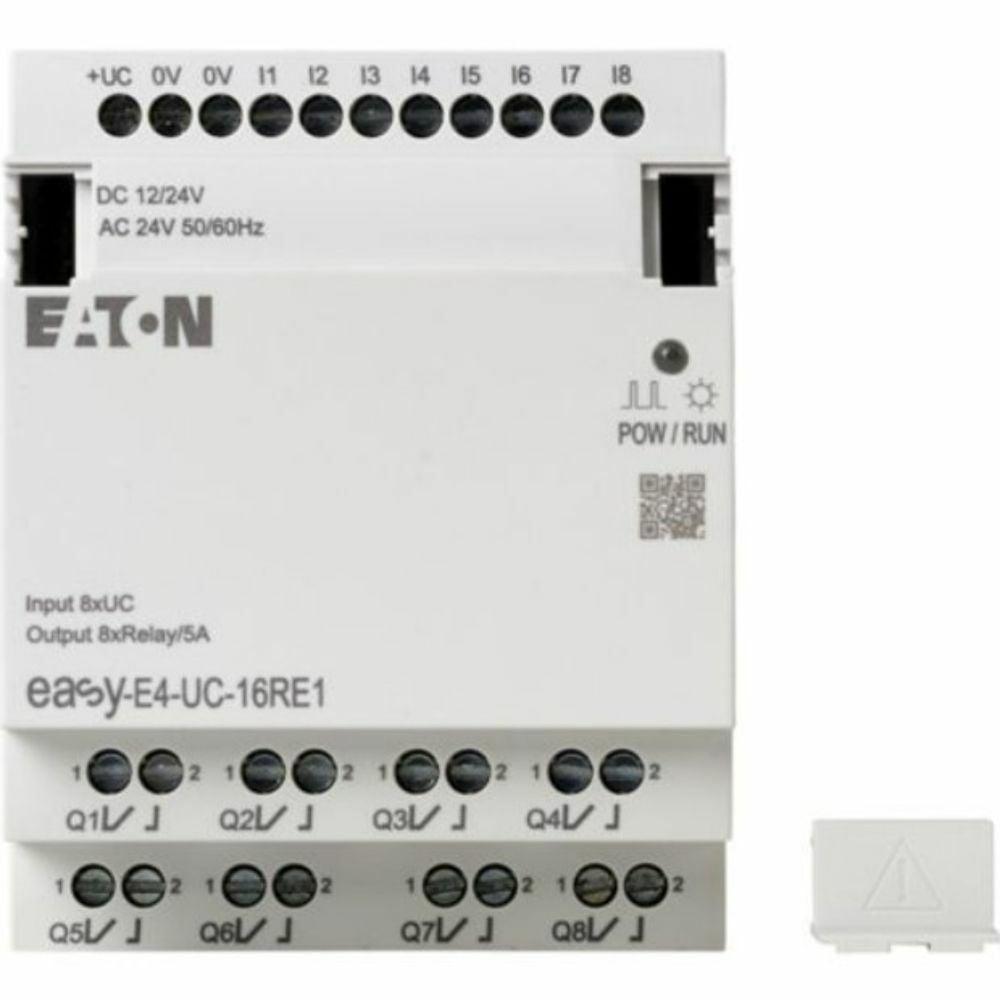 EATON EASY-E4-UC-16RE1 EASY-E4 GENİŞLEME MODÜLÜ, 12VDC, 24VAC/DC 8DI / 8DO(R)