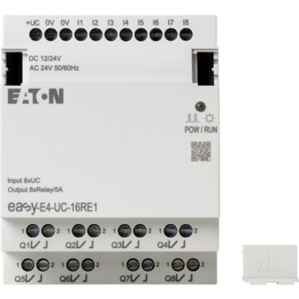 EATON EASY-E4-UC-16RE1 EASY-E4 GENİŞLEME MODÜLÜ, 12VDC, 24VAC/DC 8DI / 8DO(R)