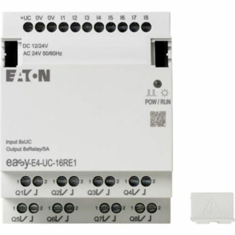 EATON EASY-E4-UC-16RE1 EASY-E4 GENİŞLEME MODÜLÜ, 12VDC, 24VAC/DC 8DI / 8DO(R)