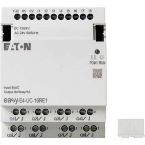 EATON EASY-E4-UC-16RE1 EASY-E4 GENİŞLEME MODÜLÜ, 12VDC, 24VAC/DC 8DI / 8DO(R)