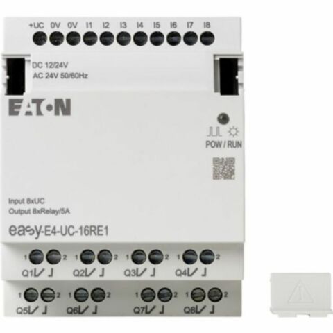 EATON EASY-E4-UC-16RE1 EASY-E4 GENİŞLEME MODÜLÜ, 12VDC, 24VAC/DC 8DI / 8DO(R)