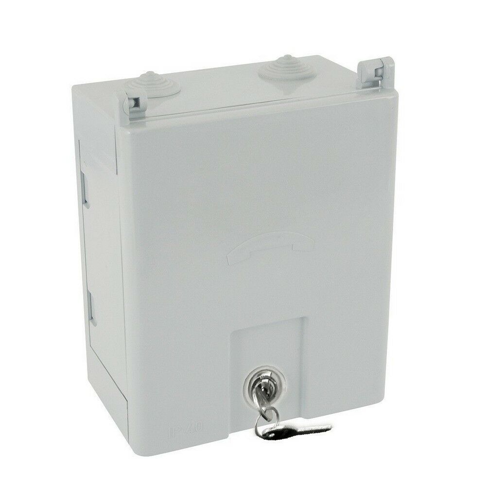 MUTLUSAN TELEFON DAĞITIM KUTUSU (10-50)(KİLİTLİ)