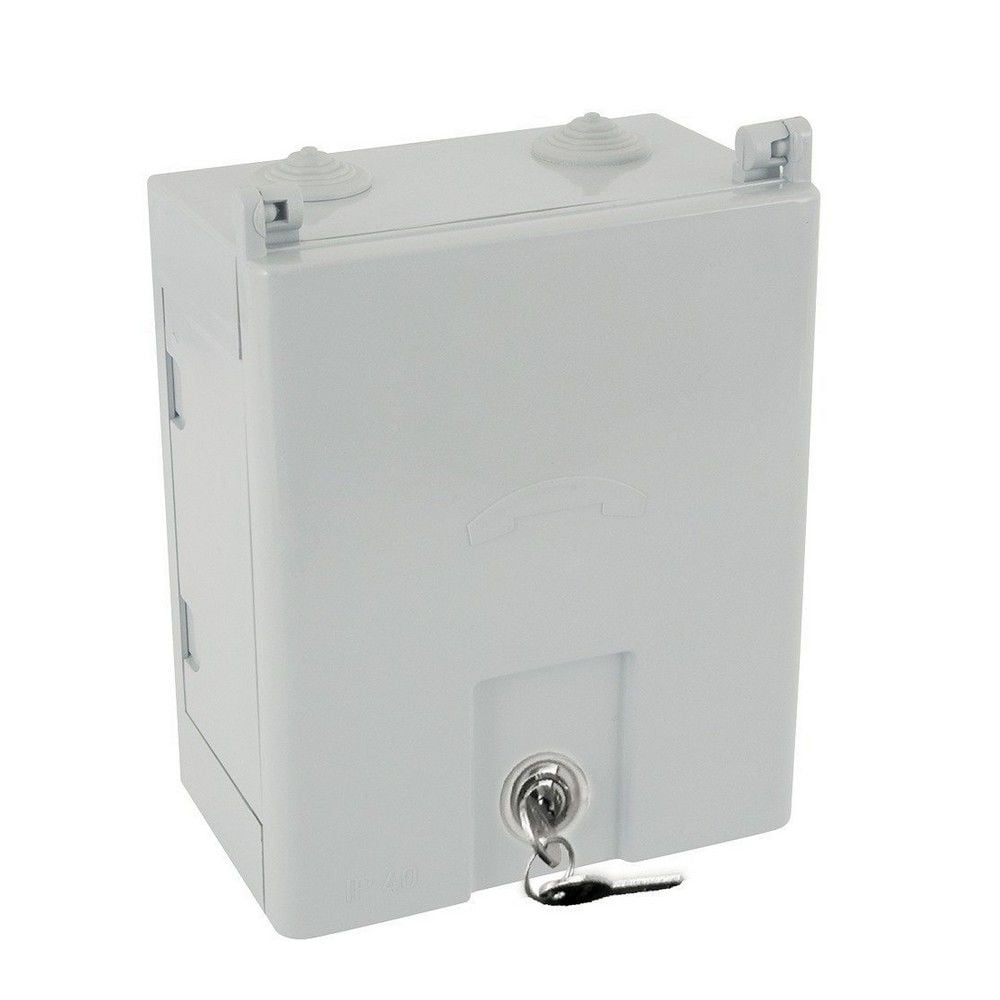 MUTLUSAN TELEFON DAĞITIM KUTUSU (10-50)(KİLİTLİ)