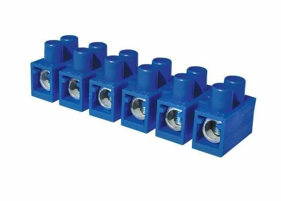 ONKA NO:3 6-10MM² POLİPROPİLEN PLASTİK SIRA KLEMENSLER MAVİ ONKA-5003
