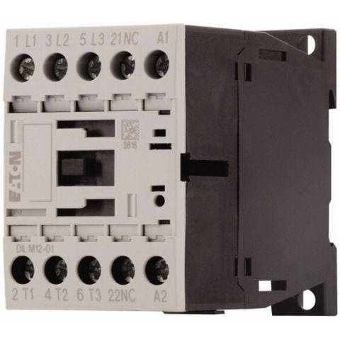 EATON DILM12-01(110V50HZ,120V60HZ) GÜÇ KONTAKTÖRÜ (AC BOBİN) 12A 1NK