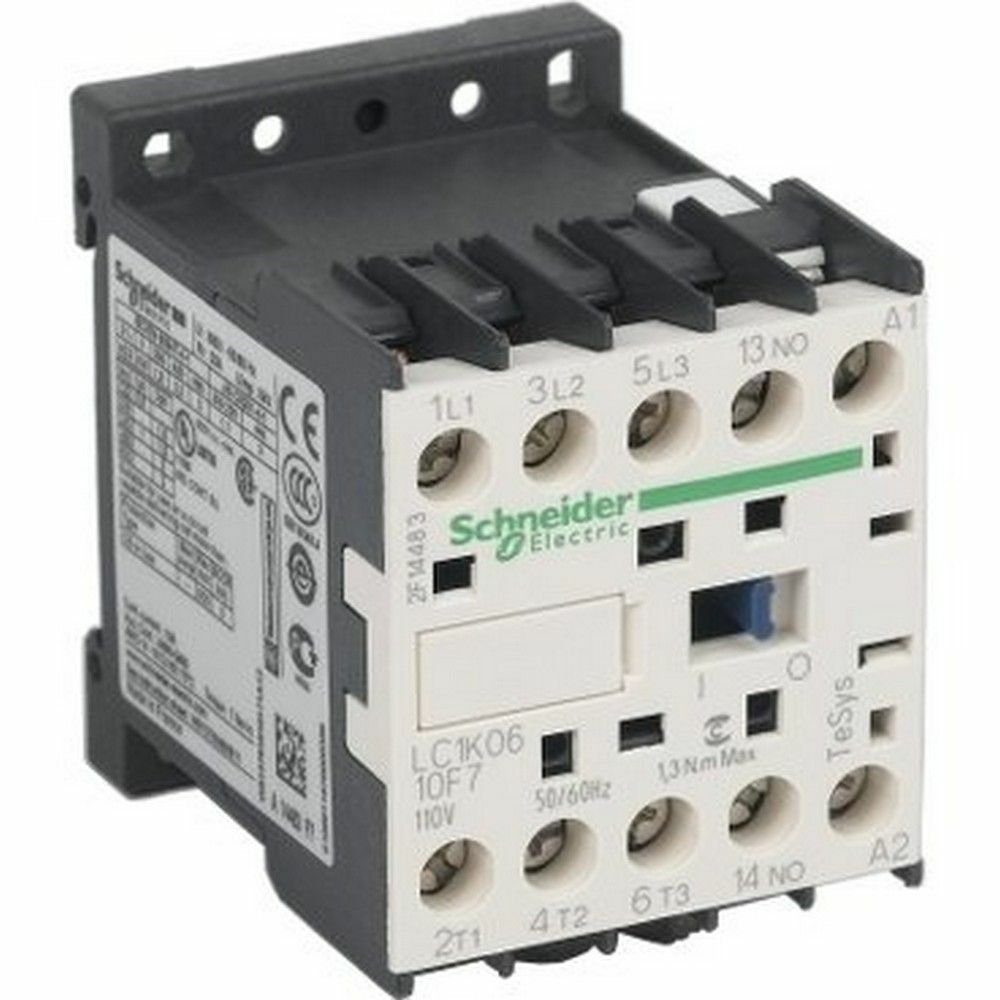 SCHNEIDER 2.2KW 6A 1NA KONTAKTÖR 110V AC KUMANDA 3389110429381