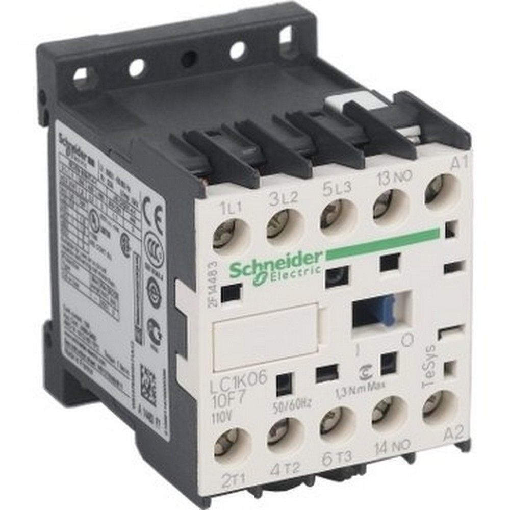 SCHNEIDER 2.2KW 6A 1NA KONTAKTÖR 110V AC KUMANDA 3389110429381