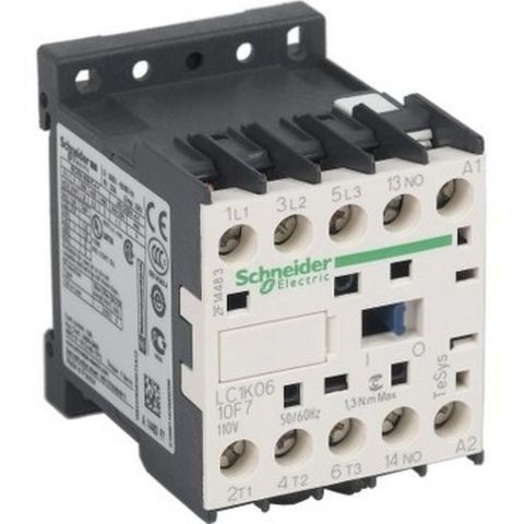SCHNEIDER 2.2KW 6A 1NA KONTAKTÖR 110V AC KUMANDA 3389110429381