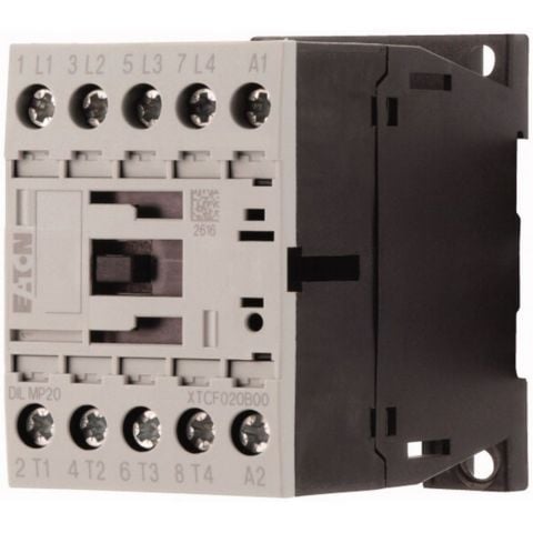 EATON DILMP20(24VDC) 4-POLE CONTACTOR,20A/AC-1,DC-OPERATED
