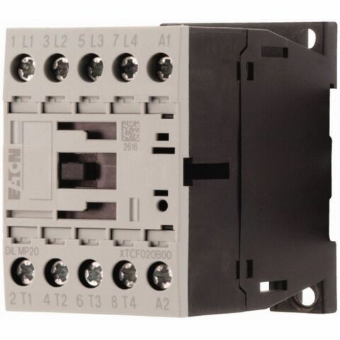 EATON DILMP20(24VDC) 4-POLE CONTACTOR,20A/AC-1,DC-OPERATED