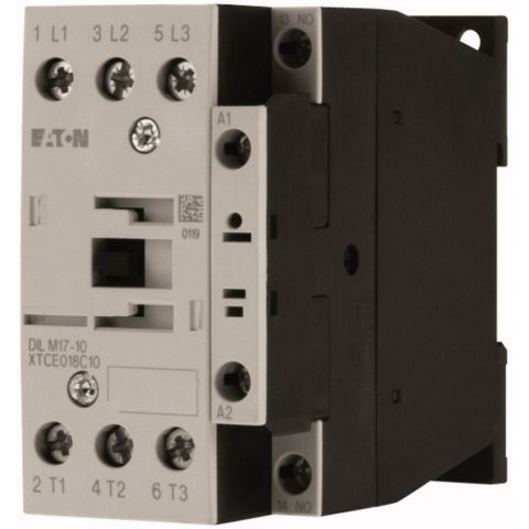 EATON DILM17-10(380V50HZ,440V60HZ) GÜÇ KONTAKTÖRÜ (AC BOBİN) 17A 1NA