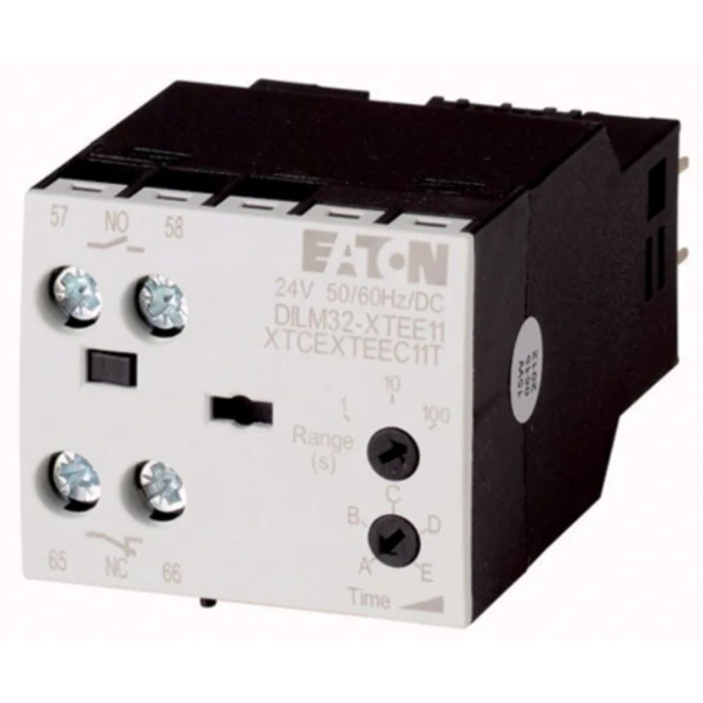 EATON DILM32-XTEE11(RAC240) KONTAKTÖR AKSESUARI: ELEK. ZAMAN RÖLESİ-ÇEKMEDE GECİKME (DILM7-38 İÇİN)