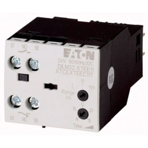 EATON DILM32-XTEE11(RAC240) KONTAKTÖR AKSESUARI: ELEK. ZAMAN RÖLESİ-ÇEKMEDE GECİKME (DILM7-38 İÇİN)