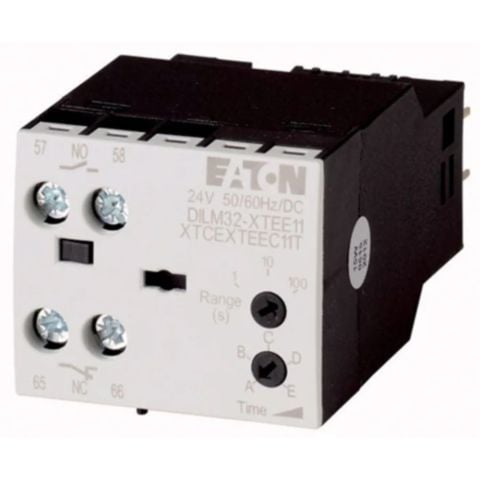 EATON DILM32-XTEE11(RAC240) KONTAKTÖR AKSESUARI: ELEK. ZAMAN RÖLESİ-ÇEKMEDE GECİKME (DILM7-38 İÇİN)