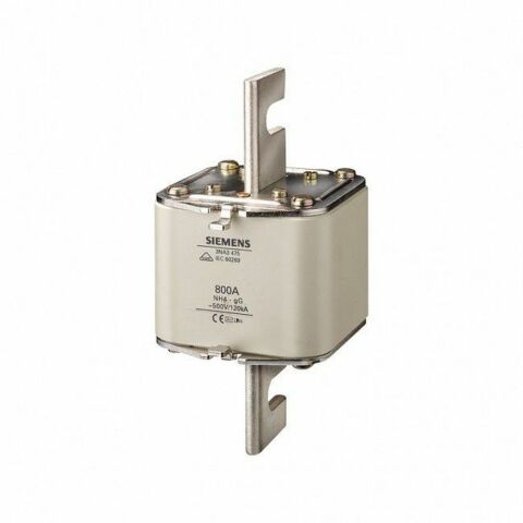 SIEMENS 3NA3475 STEATİT(SERAMİK) GÖVDELİ NH-BIÇAKLI SİGORTA BUŞONU 800A BOY 4 GENİŞLİK 101.8MM