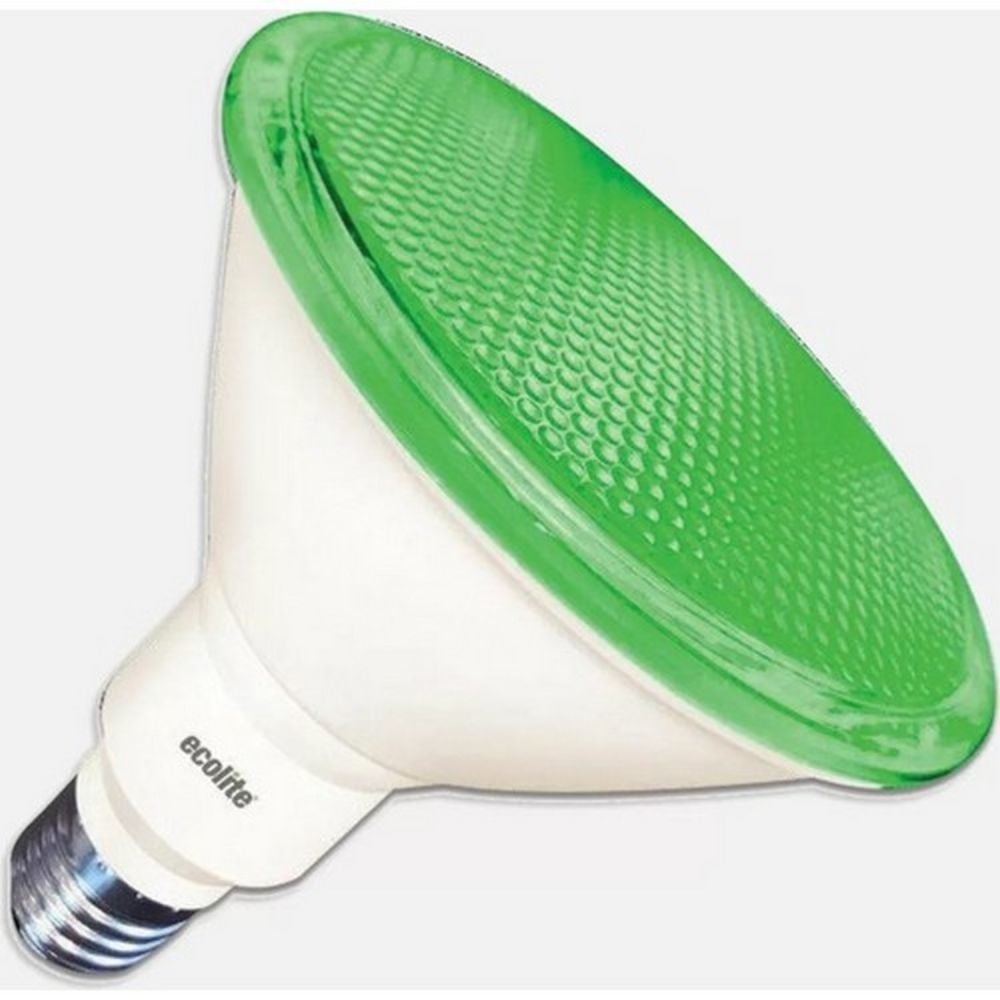 ECOLİTE LED PAR38 YEŞİL IP44 8W E27 DUY AMPUL
