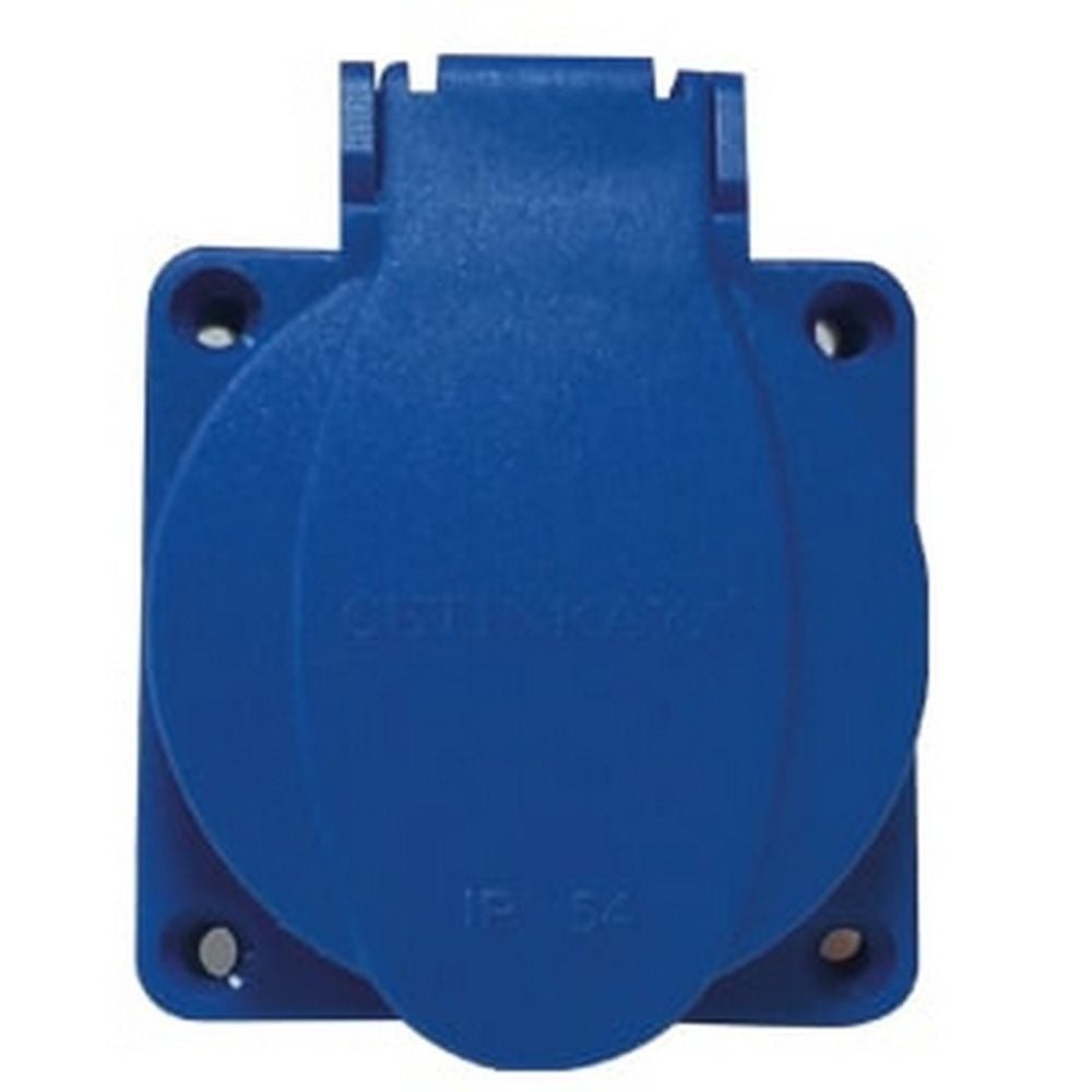 ÇETİNKAYA 1X16 PANO PRİZİ 16A MAVİ