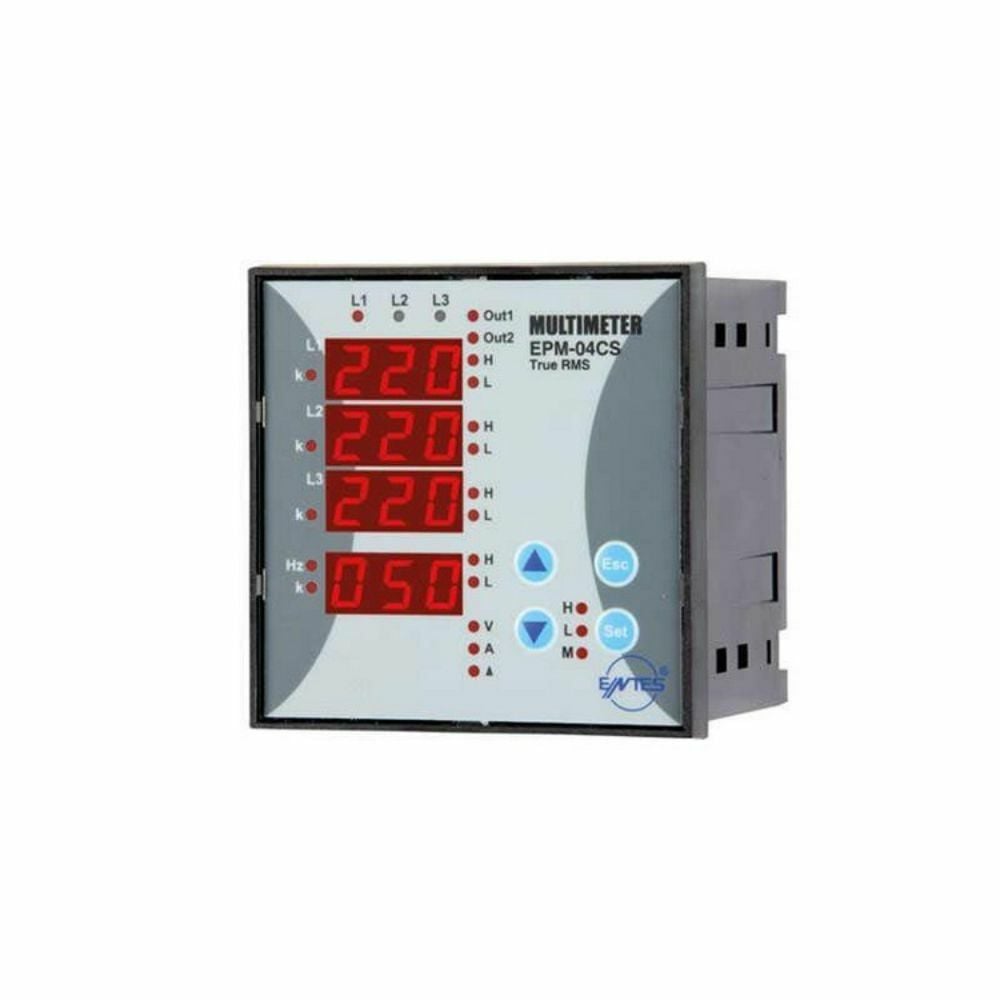 ENTES EPM-04CS 96X96 220VAC CT-25 ELEKTRONİK MULTİMETRE