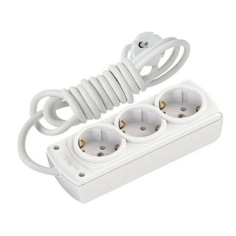 MUTLUSAN ÜÇLÜ TOPRAKLI GRUP PRİZ(5 METRE) OLİMPİA