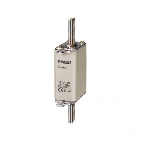 SIEMENS 3NA3832 STEATİT(SERAMİK) GÖVDELİ NH-BIÇAKLI SİGORTA BUŞONU 125A BOY 00 GENİŞLİK 30MM