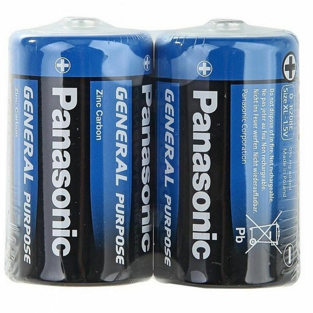 PANASONIC 1.5V BÜYÜK BOY PİL - 2Lİ