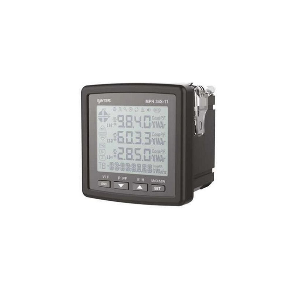 ENTES MPR-34S-11 72X72 95-270V AC-DC RS485 T-I ŞEBEKE ANALİZÖRÜ 72X7