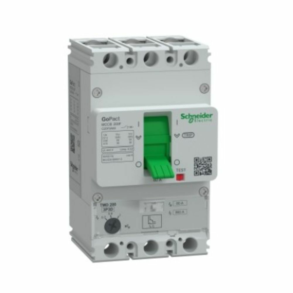 SCHNEIDER GOMCCB 200F 3P3D 80A ADJ SCHNEİDER G20F3A80
