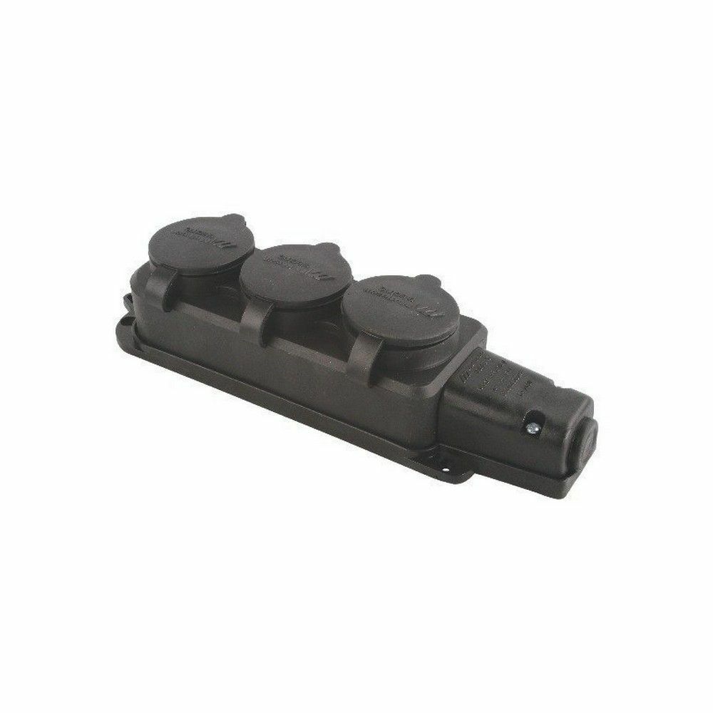 MUTLUSAN 3'LÜ GRUP PRİZ 1X16 A. TOPRAKLI - MONOFAZE