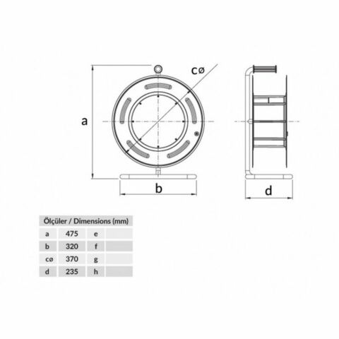 BEMİS PRİZSİZ K.KAPAKLI METAL MAKARA(5X2,5MMTTR 40