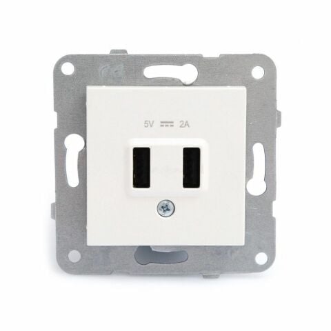 VİKO K-M BEYAZ USB PRİZ MEK+KAPAK 5V-2A 90967101