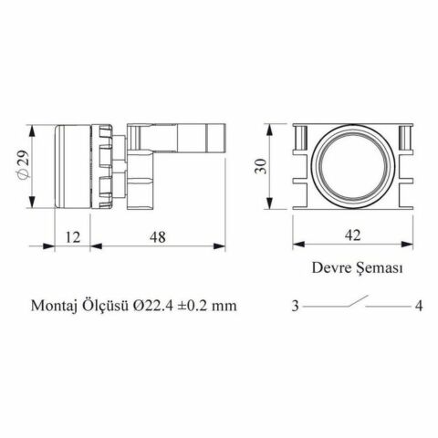 EMAS B100DK B START KIRMIZI