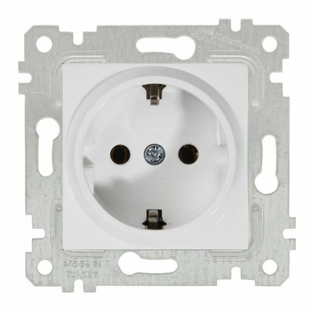 MUTLUSAN RİTA MEK+TUŞ TOPRAKLI PRİZ