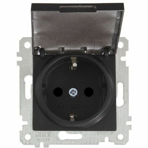 MUTLUSAN RİTA MEK+TUŞ KAPAKLI TOPRAKLI PRİZ