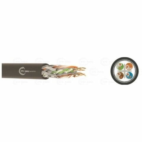 ETK CAT6 SF/UTP 4X2X23 AWG PVC